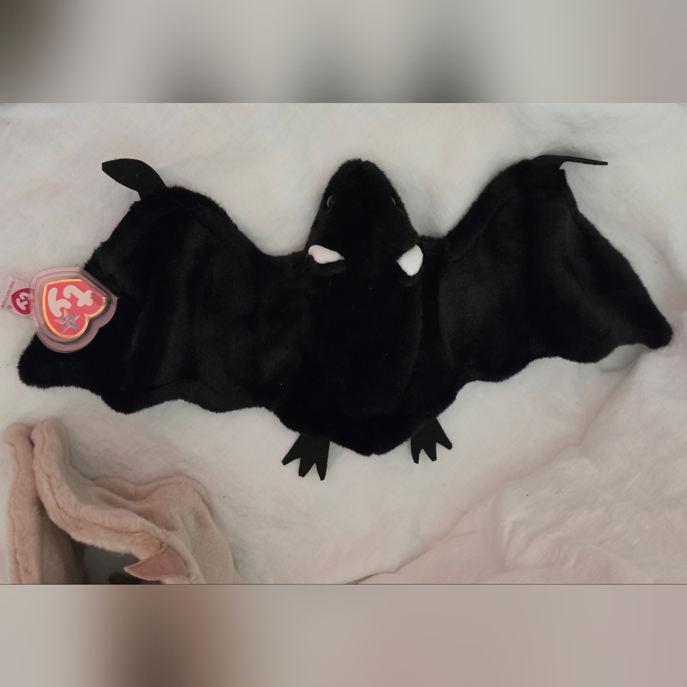 TY Beanie Buddies Plushie Bats Radar & Batty - Picture 3 of 5